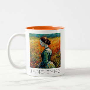 Jane Eyre Monet Style Malerei Zweifarbige Tasse