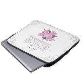 Jane Eyre - No Transitory Blossom - Pink Roses Laptopschutzhülle (Vorne Knopf)
