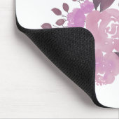 Jane Eyre - No Transitory Blossom - Pink Roses Mousepad (Ecke)