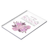 Jane Eyre - No Transitory Blossom - Pink Roses Notizblock (Linke Seite)