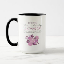 Jane Eyre - No Transitory Blossom - Pink Roses Tasse