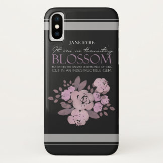 Jane Eyre - No Transitory Blossom - Rose Black Case-Mate iPhone Hülle