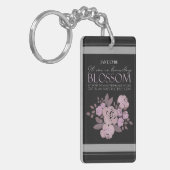 Jane Eyre - No Transitory Blossom - Rose Black Schlüsselanhänger (Vorderseite links)