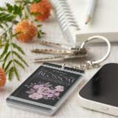 Jane Eyre - No Transitory Blossom - Rose Black Schlüsselanhänger (Vorderseite rechts)