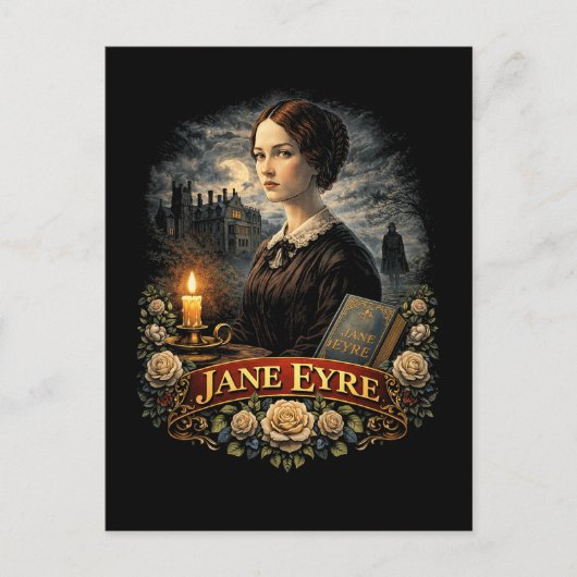 Jane Eyre Postkarte (Vorderseite)