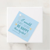 Jane Eyre Quote I - Blue Edition Geschenkanhänger (Beispiel)