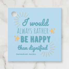 Jane Eyre Quote I - Blue Edition Geschenkanhänger