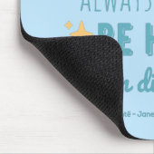 Jane Eyre Quote I - Blue Edition Mousepad (Ecke)