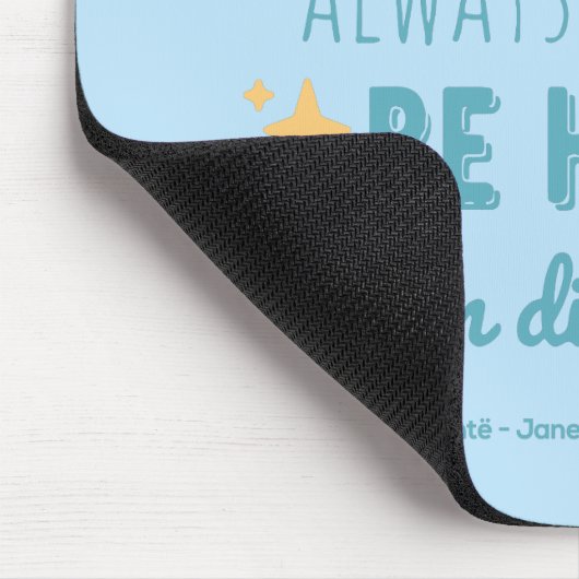 Jane Eyre Quote I - Blue Edition Mousepad (Ecke)
