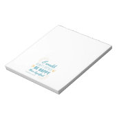 Jane Eyre Quote I - Blue Edition Notizblock (Rotiert)