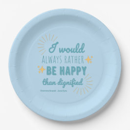 Jane Eyre Quote I - Blue Edition Pappteller