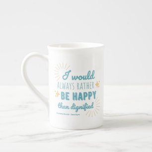 Jane Eyre Quote I - Blue Edition Porzellantasse