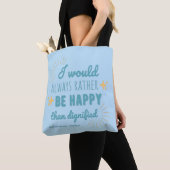 Jane Eyre Quote I - Blue Edition Tasche (Von Nahem)