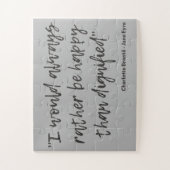 Jane Eyre Quote I Puzzle (Vertikal)