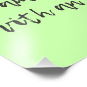 Jane Eyre Quote II Fotodruck (Ecke)