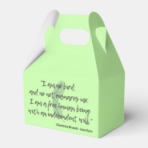 Jane Eyre Quote II Geschenkschachtel