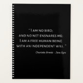 Jane Eyre Quote II - Klassischer Stil Planer (Vorderseite)