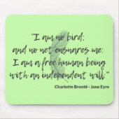 Jane Eyre Quote II Mousepad (Vorne)