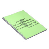 Jane Eyre Quote II Notizblock (Rechte Seite)