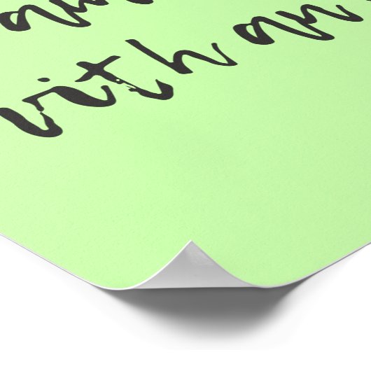 Jane Eyre Quote II Poster (Ecke)