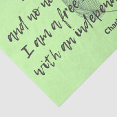 Jane Eyre Quote II Seidenpapier (Ausschnitt)