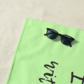 Jane Eyre Quote II Strandtuch (Beispiel)