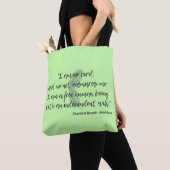 Jane Eyre Quote II Tasche (Von Nahem)