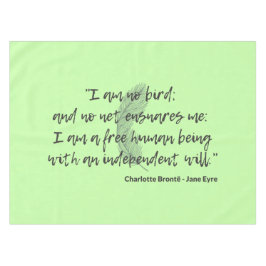Jane Eyre Quote II Tischdecke