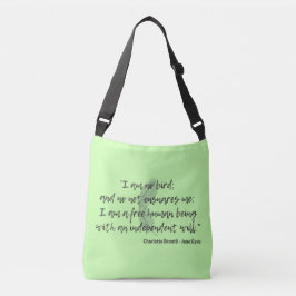Jane Eyre Quote II Tragetaschen Mit Langen Trägern