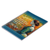 Jane Eyre Quote Monet Style Malerei Notizblock (Linke Seite)