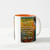 Jane Eyre Quote Monet Style Malerei Zweifarbige Tasse (VorderseiteRechts)