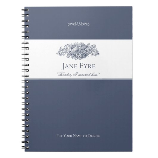 Jane Eyre - Reader I Verheiratet Ihm - Doves Dark  Notizblock (Vorderseite)