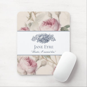 Jane Eyre - Reader I Verheiratet Ihm - Doves Flora Mousepad
