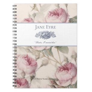 Jane Eyre - Reader I Verheiratet Ihm - Doves Flora Notizblock