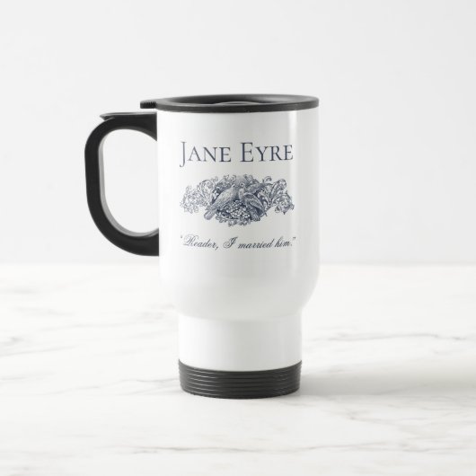 Jane Eyre - Reader I Verheiratet Ihm - Doves Reisebecher (Links)