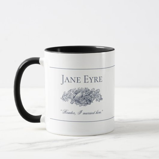 Jane Eyre - Reader I Verheiratet Ihm - Doves Tasse (Links)