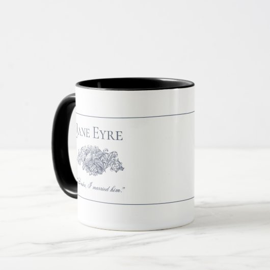 Jane Eyre - Reader I Verheiratet Ihm - Doves Tasse (Vorderseite Links)