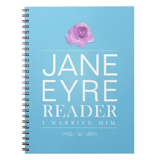 Jane Eyre - Reader I Verheiratet Ihm - Text Notizblock (Vorderseite)