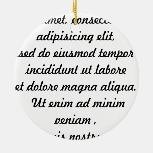 Jane Eyre Reader I Verheiratet ihn Keramikornament (Hinten)