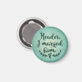 Jane Eyre Reader I Verheiratet ihn Magnet (Vorderseite/Rückseite)