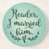 Jane Eyre Reader I Verheiratet ihn Untersetzer (Vorne)