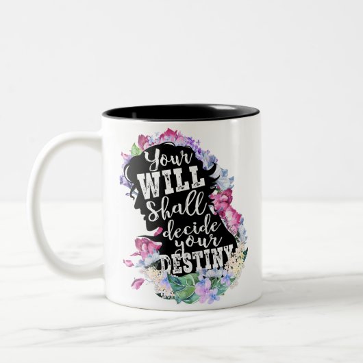 Jane Eyre - Schicksals-Tasse Zweifarbige Tasse (Links)
