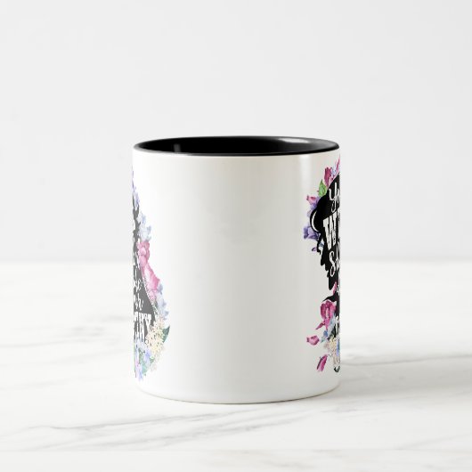 Jane Eyre - Schicksals-Tasse Zweifarbige Tasse (Mittel)