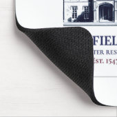 Jane Eyre Thornfield Hall Rochester Residences Mousepad (Ecke)