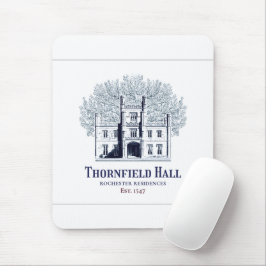 Jane Eyre Thornfield Hall Rochester Residences Mousepad