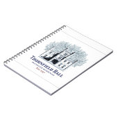 Jane Eyre Thornfield Hall Rochester Residences Notizblock (Linke Seite)