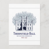 Jane Eyre Thornfield Hall Rochester Residences Postkarte (Vorderseite)
