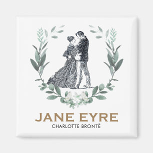 Jane Eyre und Edward Rochester mit Wreath Magnet