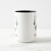 Jane Eyre und Edward Rochester mit Wreath Tasse (Zentrum)