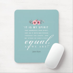 Jane Eyre - wie wir sind - Aquamarin Mousepad